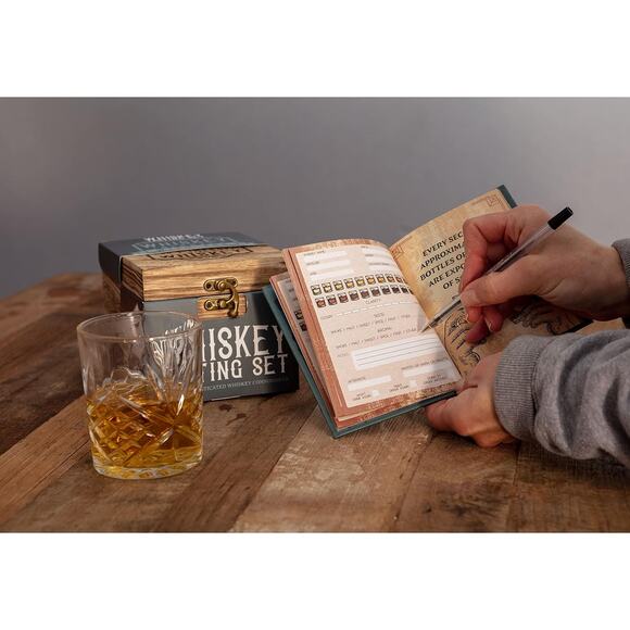 Boxer Gifts 'Improves With Age' Whiskey Tasting Set - Picture 3 of 6